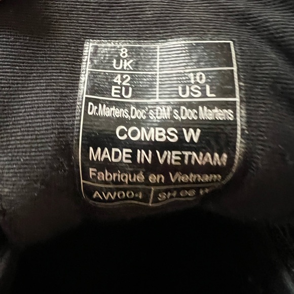 Dr. Martens Black Combs Boots - Picture 6 of 6